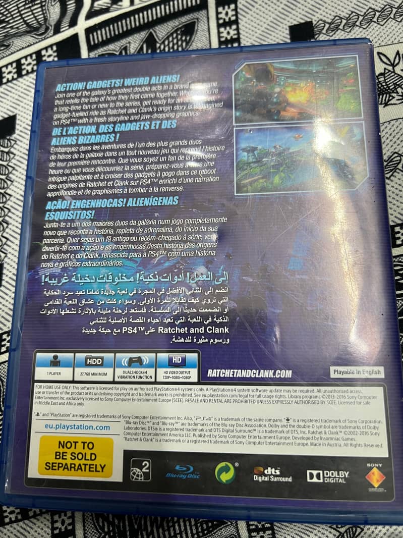 PS4 GAMES NEW CONDITION 6