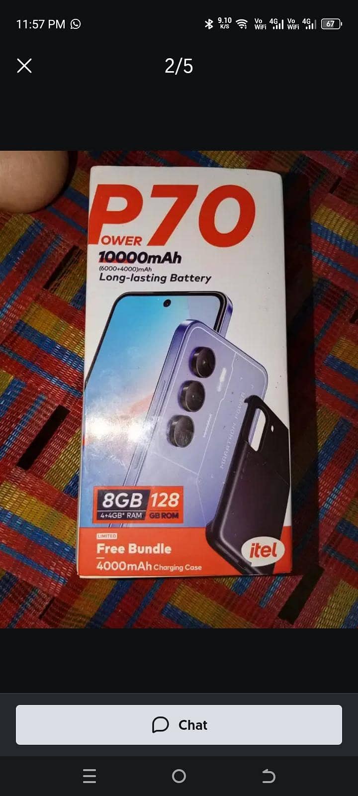 Itel Power 70 0