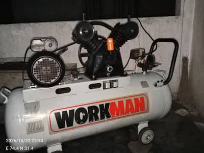 workman air compressor