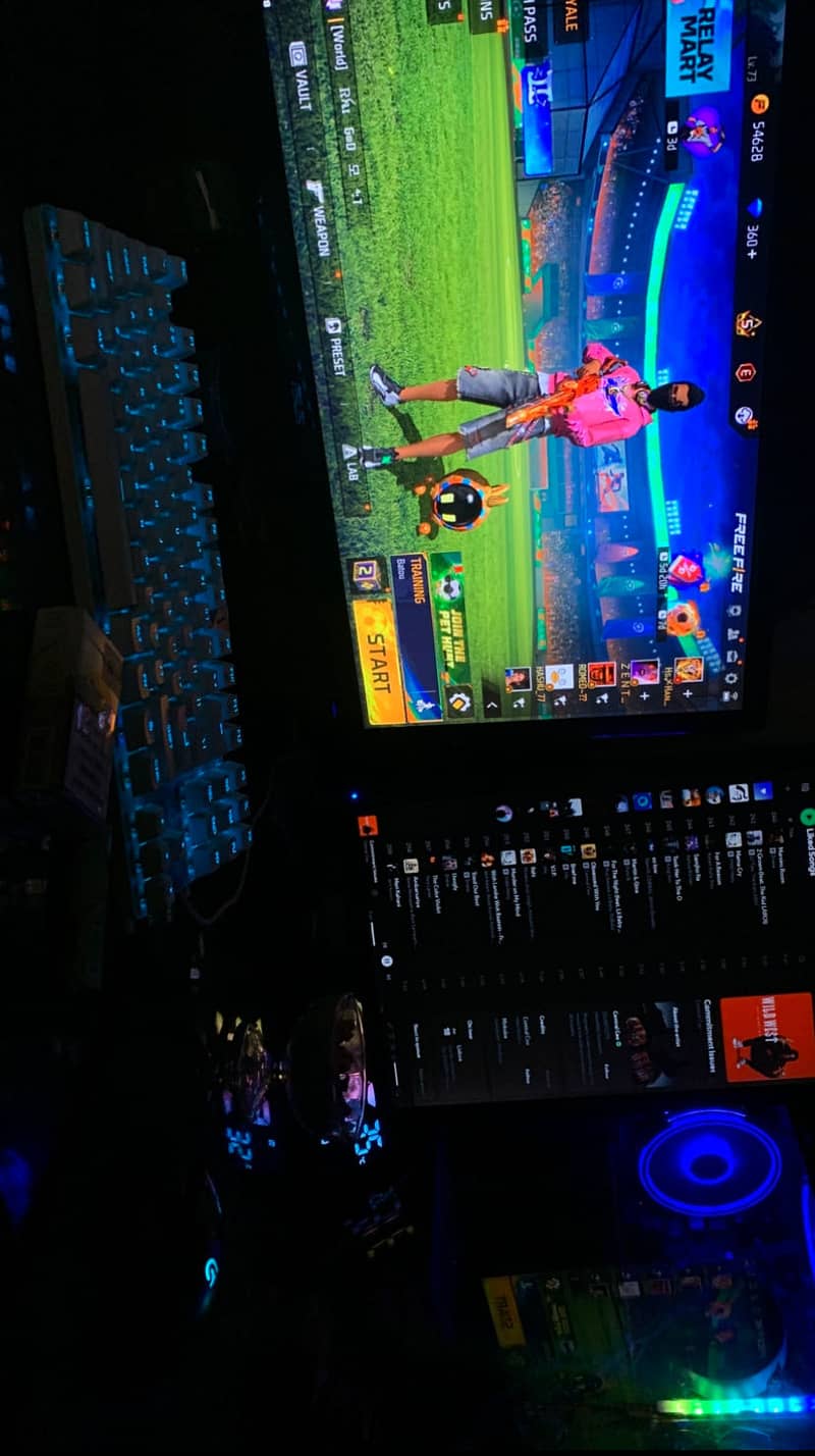 Ryzen 5 3500X 6-Core Processor Gaming pc Complete Setup 3