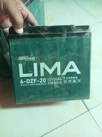 used 4 battery's