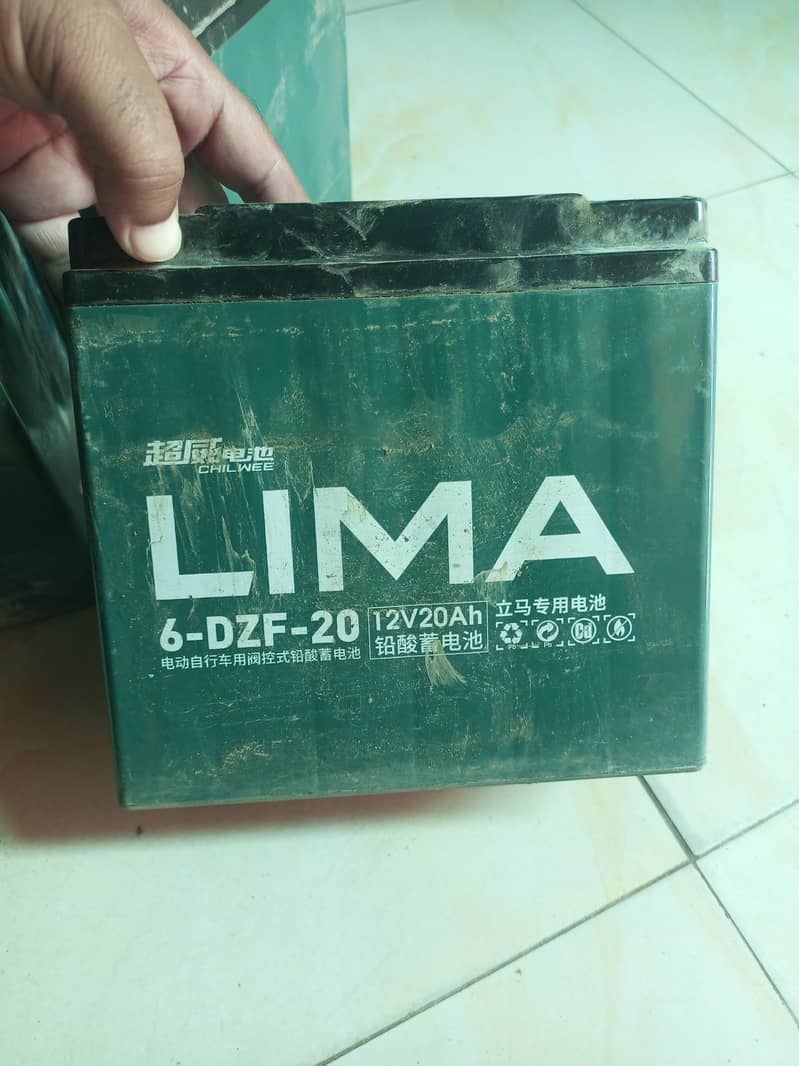 used 4 battery's 0