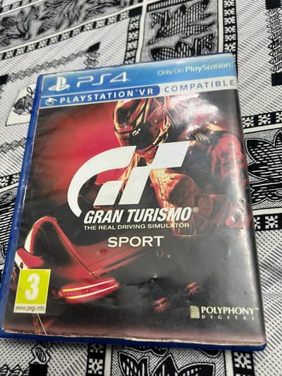 GRAN TURISMO SPORT VR COMPATIBLE