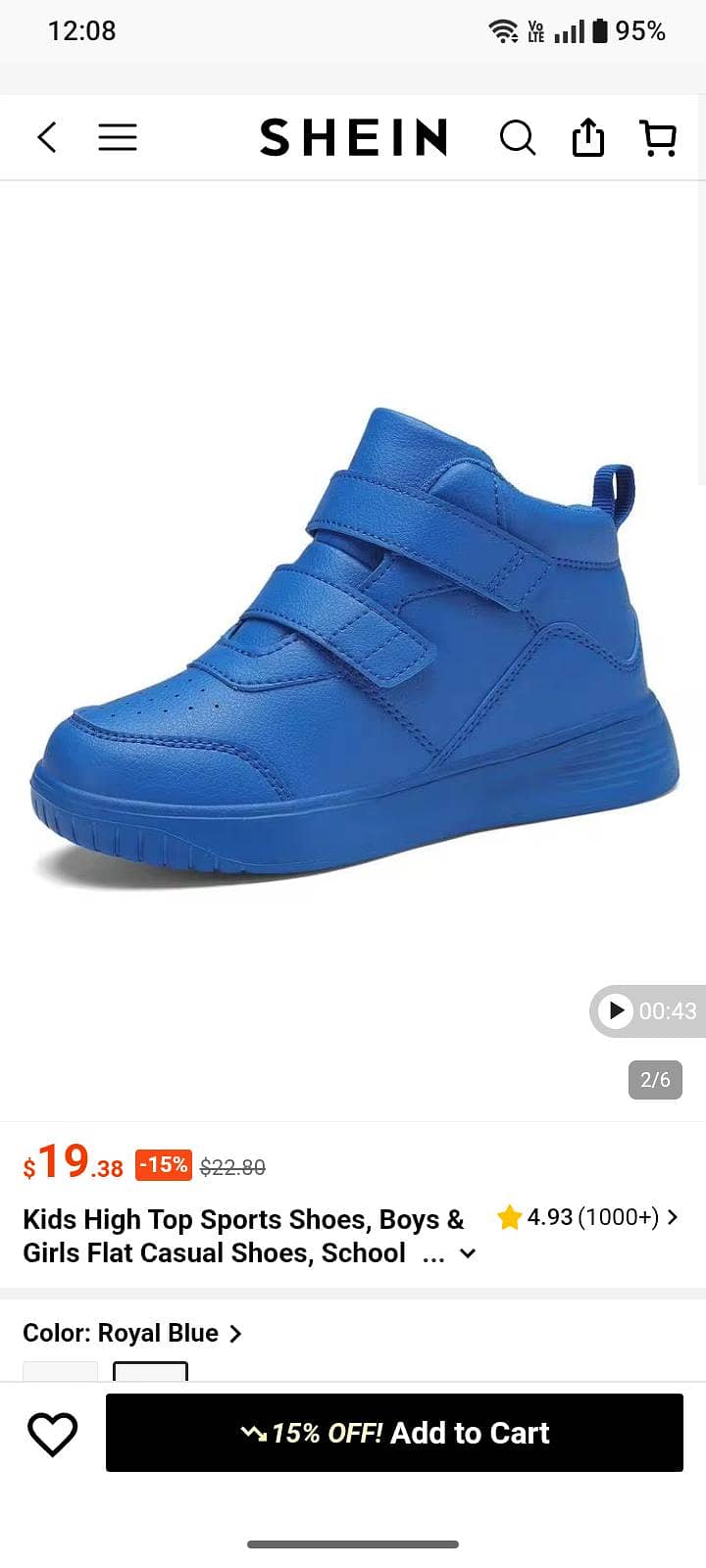 boy shoes 6