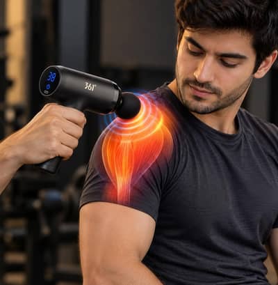 Body Massager for Deep Tissues Full Massage with 11 Heads Rechargeable