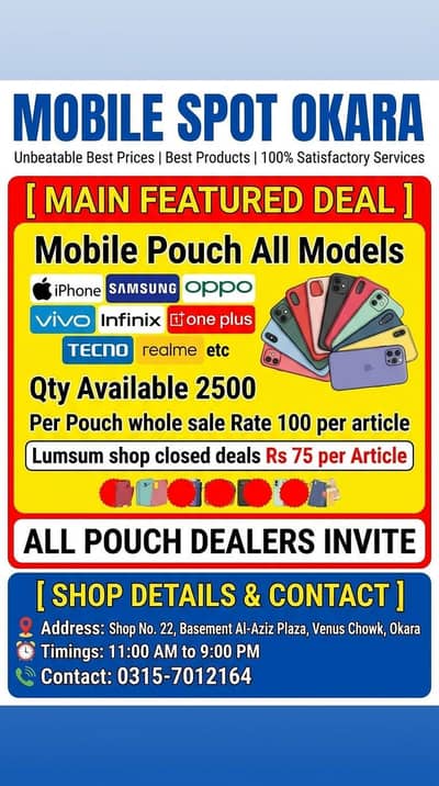Pouch, cover