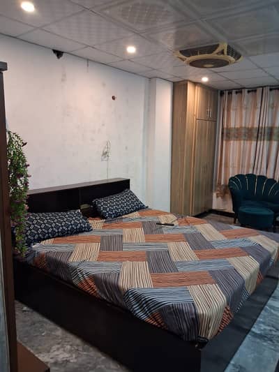 full furnished 2bedroom flat avaible for rent isb