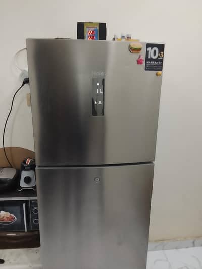 Haier Refrigerator inverter 336 IBSA Silver excellent (03217268852)