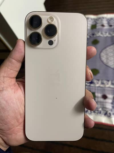 Apple iPhone 16 Pro Max 256GB – Desert Titanium – 10/10 Condition