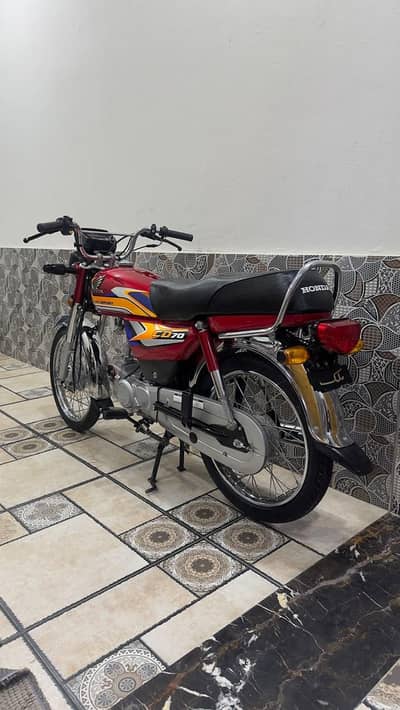 Honda Cd 70 2025 Model Attock Number