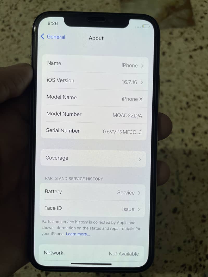 Apple iPhone X 7