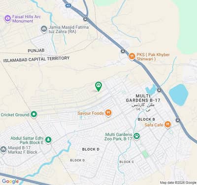 Faisal Margalla City 8 Marla Ground Portion For Rent
