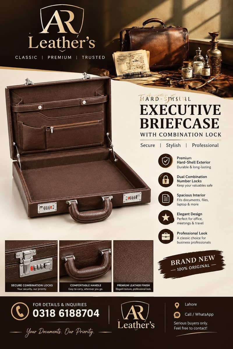 Hard Shell Briefcase 9