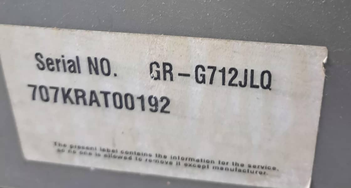 Lg refrigerator 2