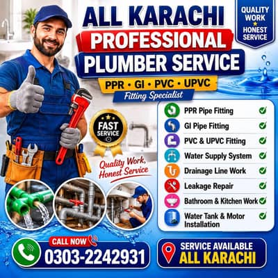 all Karachi plumber survey
