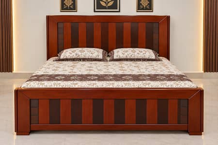 Bed Set, Wooden Bed, Single Bed, Double Bed, King Size Bed, Side Tabl