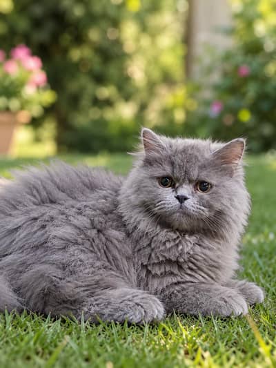 Persian triple coat kittens pair for sale (will be given as pair only)