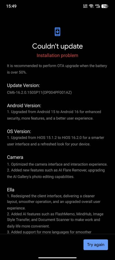 Tecno CAMON 40 Pro