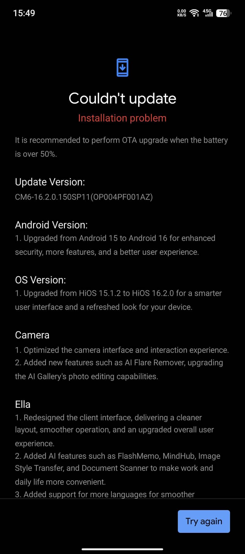 Tecno CAMON 40 Pro 0