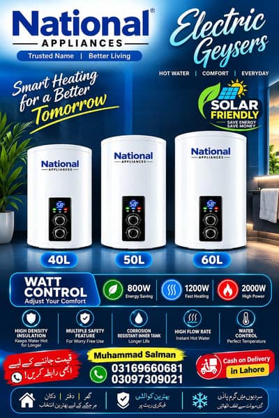 Electric geyser water Heater