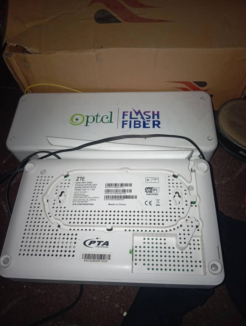 PTCL FLASH FIBER DEVICE 0