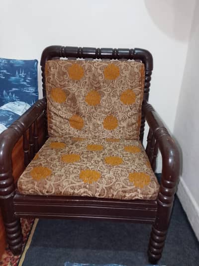 5 Seater Wooden Sofa Set