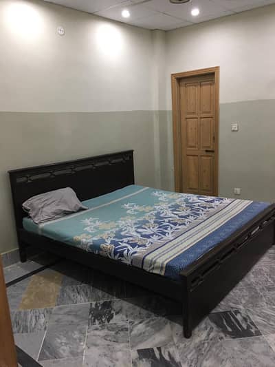 Single furnished room for rent in two bed Apartment
