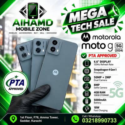 Motorola Moto G5G - 4GB & 128GB - Pta Approved - Snapdragon