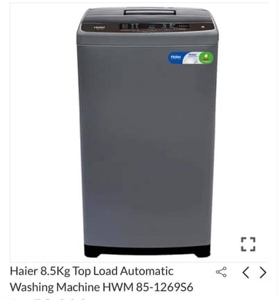 Haier 8.5 Kg top load automatic washing machine and spinner