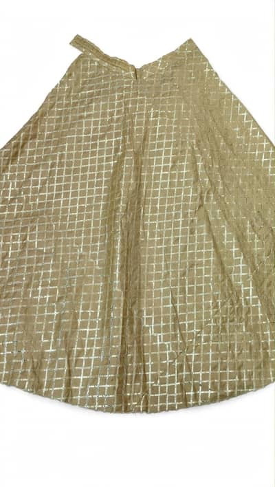 Beautiful Golden Gota Work Lehenga for Sale