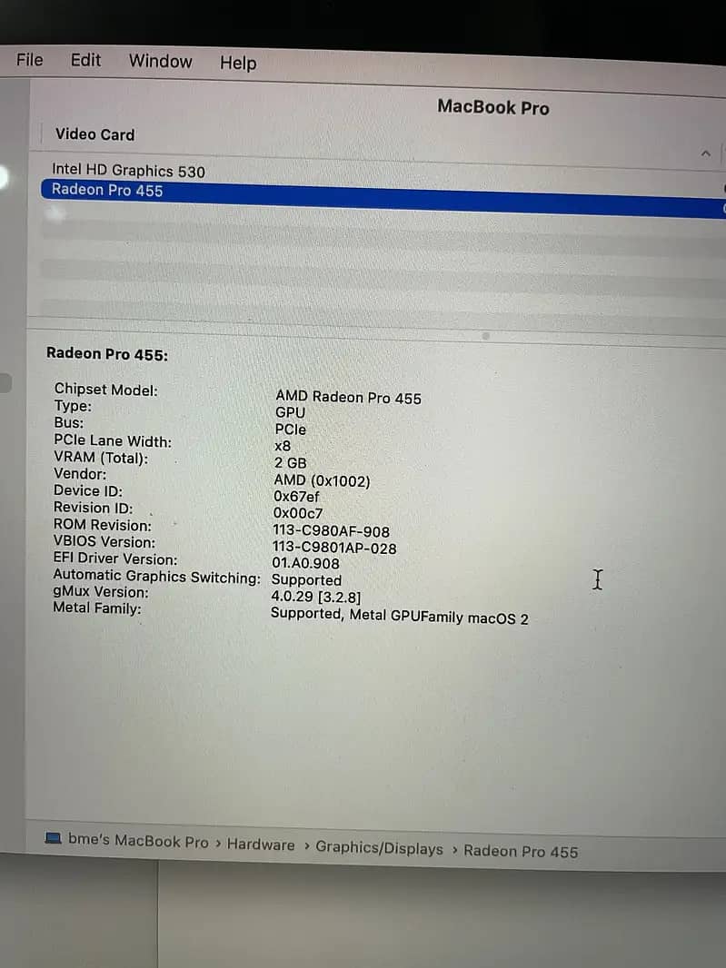 Macbook Pro 16 / 512 GB – 2 GB Graphics - Laptops - 1120772610