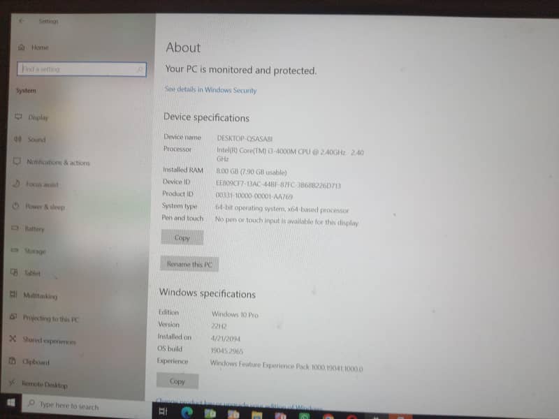 Fujitsu Laptop | Intel Core i3 4th Gen | 8GB RAM | 128GB SSD - Laptops ...