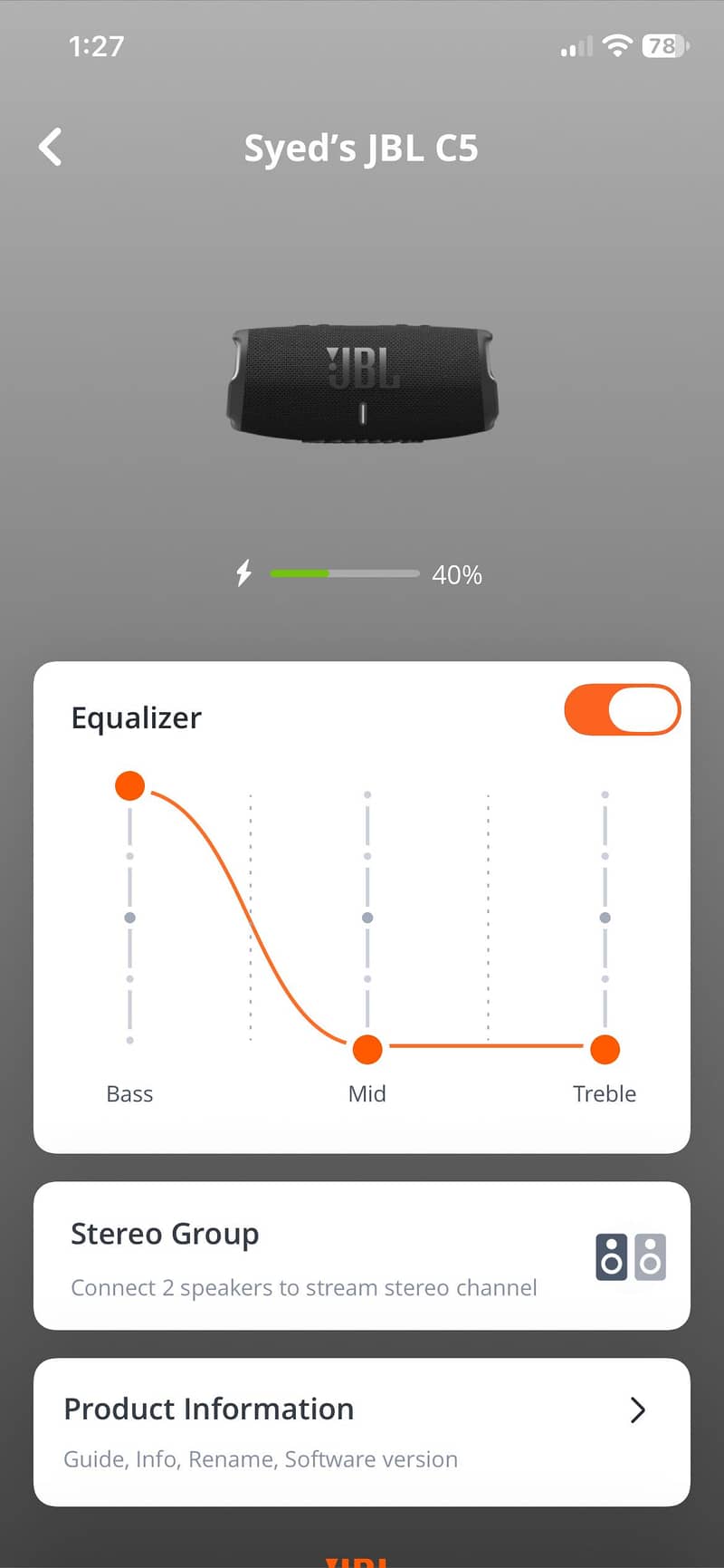 JBL charge 5 1