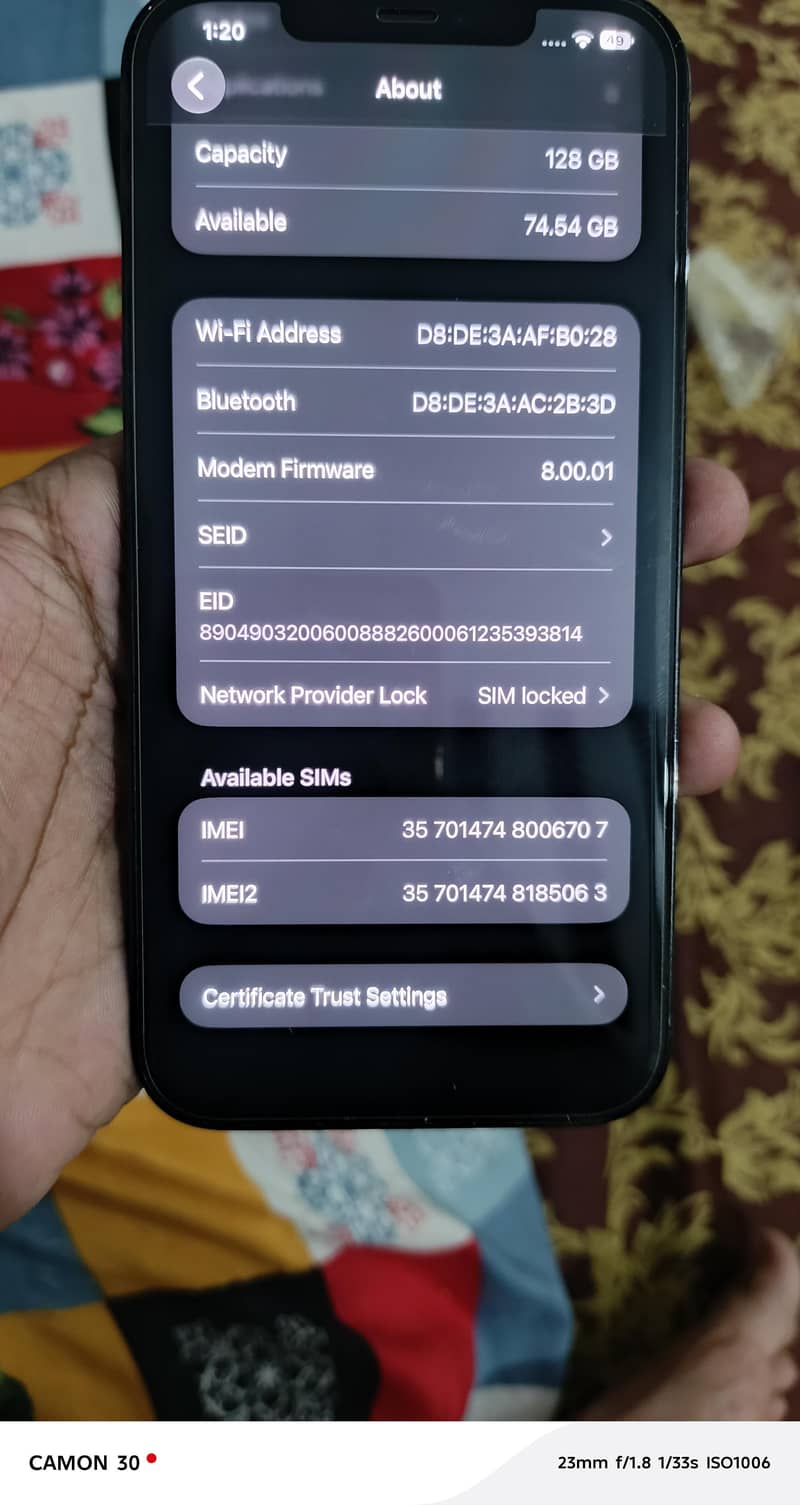 Apple iPhone 12 Pro Max With box 7