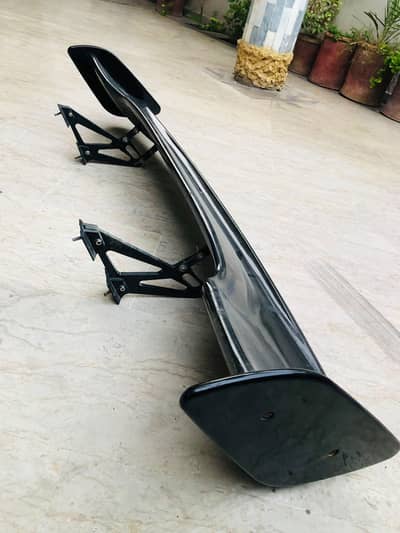 wing spoiler ABS plastic and aluminium