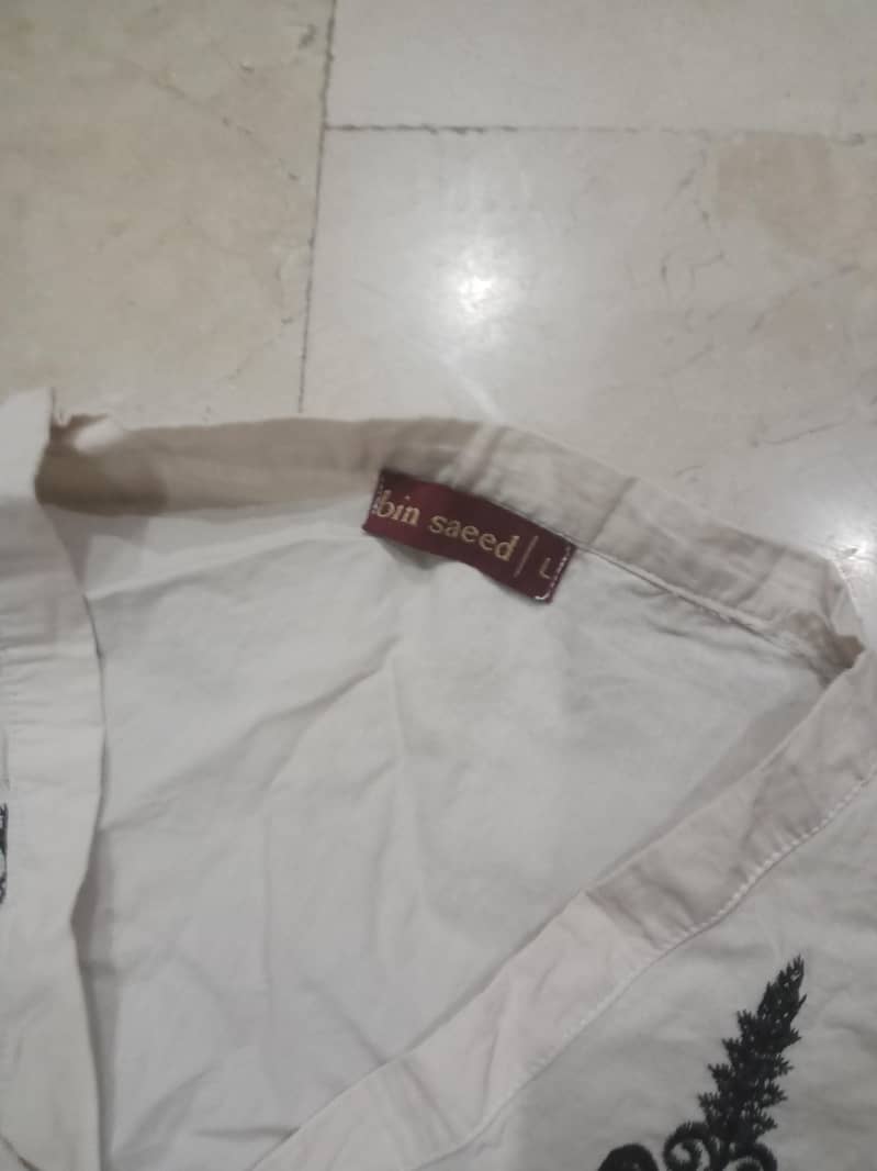 Cut work suit 5