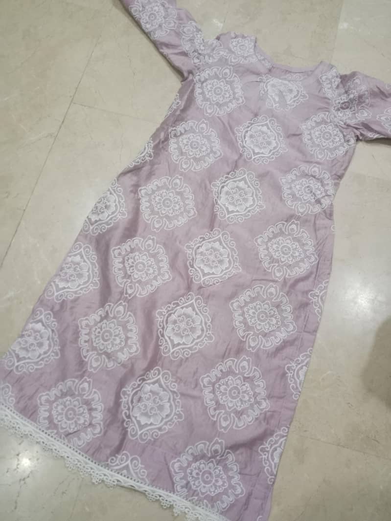 Cut work suit 6