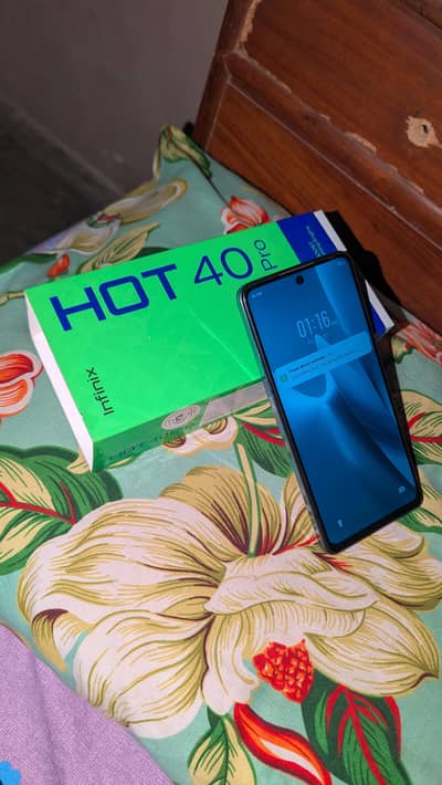 Infinix hot 40 pro 8+8/256