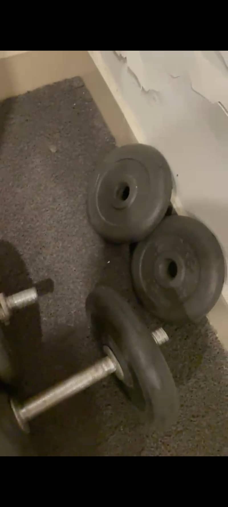 Full home gym setup(bench+plates+dumbles+machine) 4