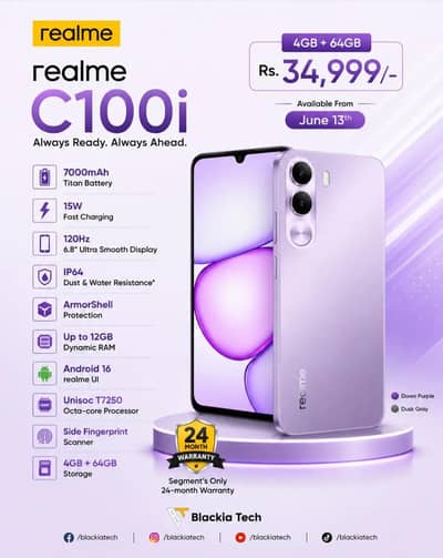 Realme C100i