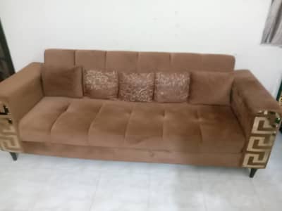 SOFA cum bed Brownish colour Very comfortable