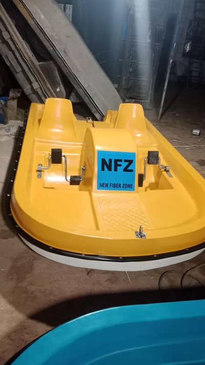 paddle boat fiberglass 02 seater paddle boat new design model