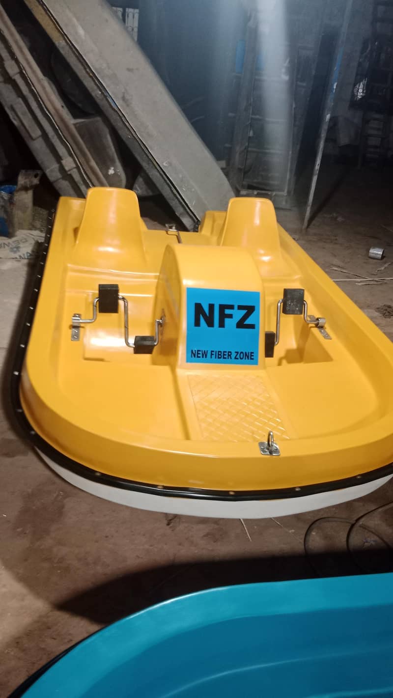 paddle boat fiberglass 02 seater paddle boat new design model - Boats ...