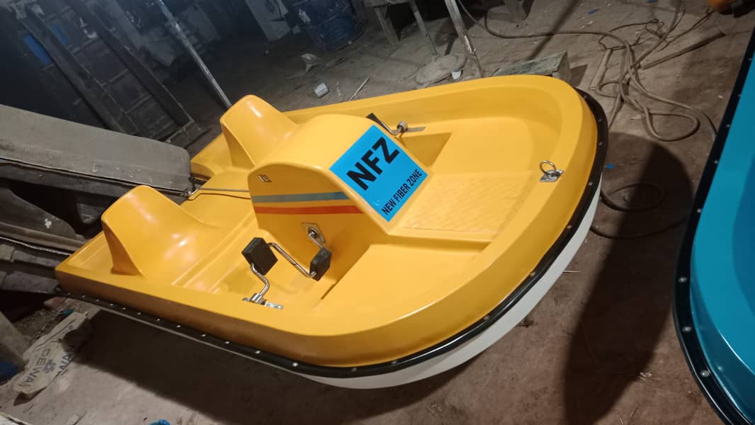 paddle boat fiberglass 02 seater paddle boat new design model - Boats ...