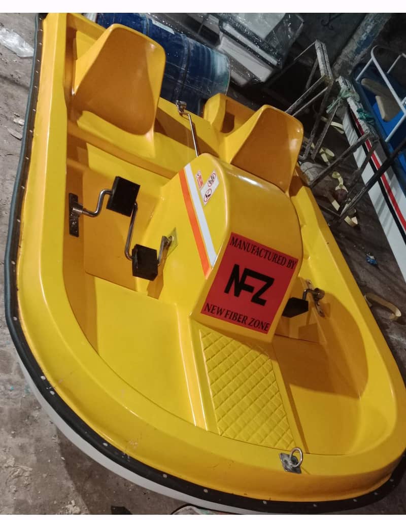 paddle boat fiberglass 02 seater paddle boat new design model - Boats ...