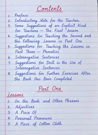 Handwriting Assignments Writing 100 per page