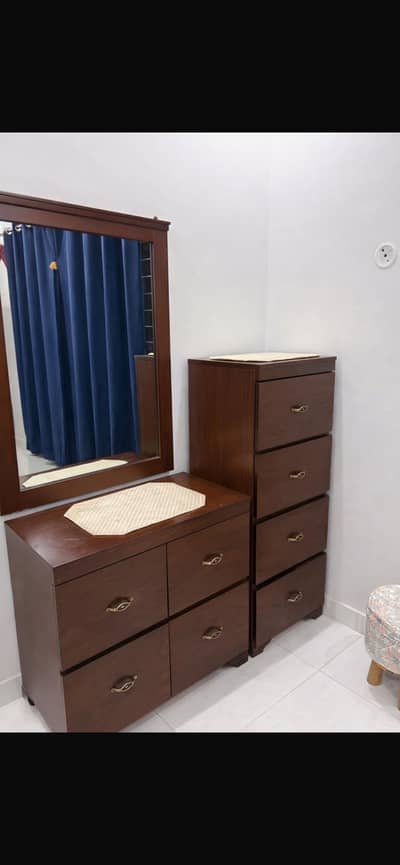 Dressing Table with mirror Chester pure solid wood