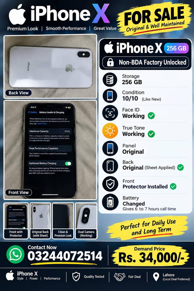 iphone x 4