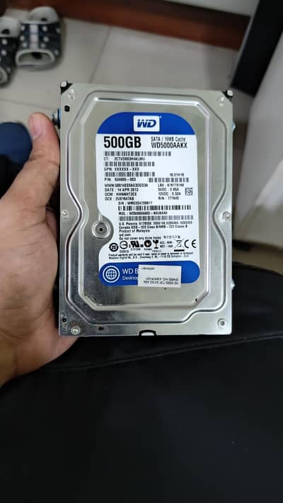 WD 500 GB Hard Drive