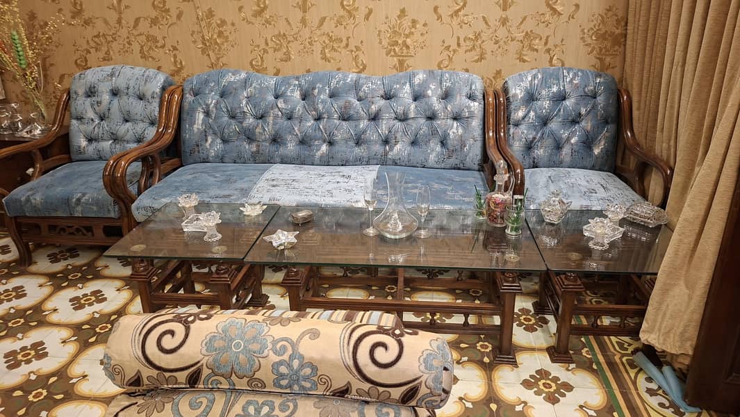 used sofa set 0